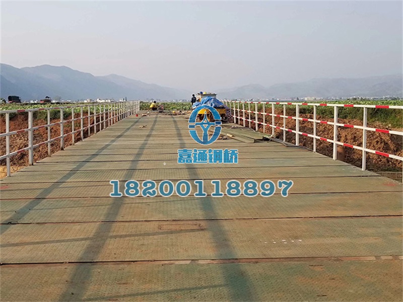 云南紅河州彌蒙鐵路竹園界51米長、6米寬鋼橋 (3)